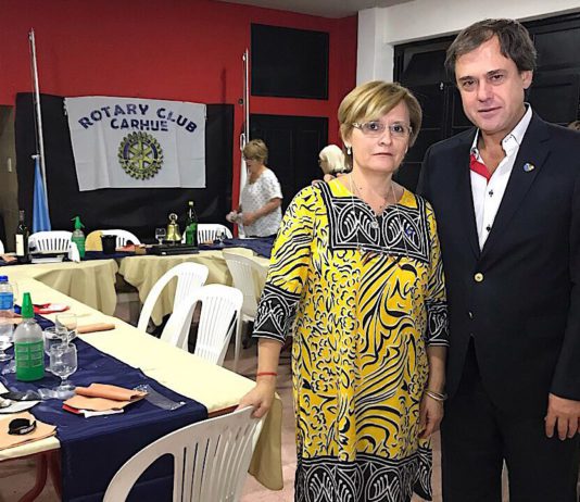 Rotary Club recibió la visita del Gobernador de distrito