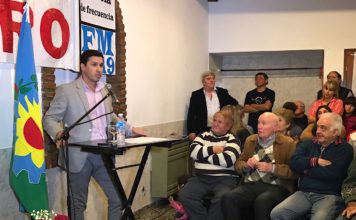 Lanzamiento de campaña de Facundo Montenegro