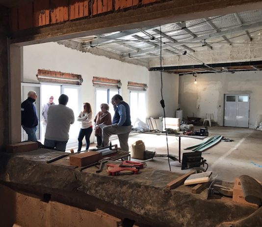 Bomberos de Carhué amplían sus instalaciones