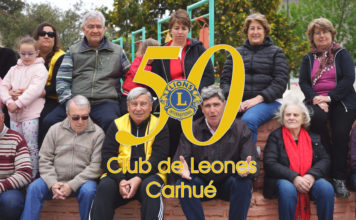 El club de Leones festejó su 50 aniversario