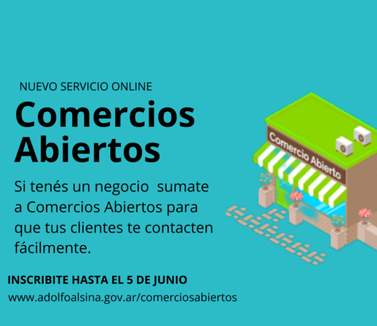 Inscripción al programa Comercios Abiertos