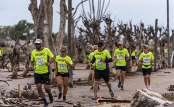 La vuelta al Lago Epecuén fue todo un éxito