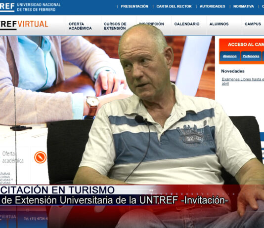 Invitación al curso de “Capacitación y acción en turismo» dictado por la UNTREF
