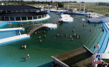 Verano de 2023 en el Parque Termal Mar de Epecuén