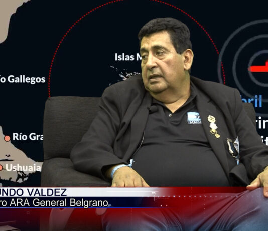 Testimonio desgarrador del hundimiento del crucero Gral. Belgrano en Malvinas